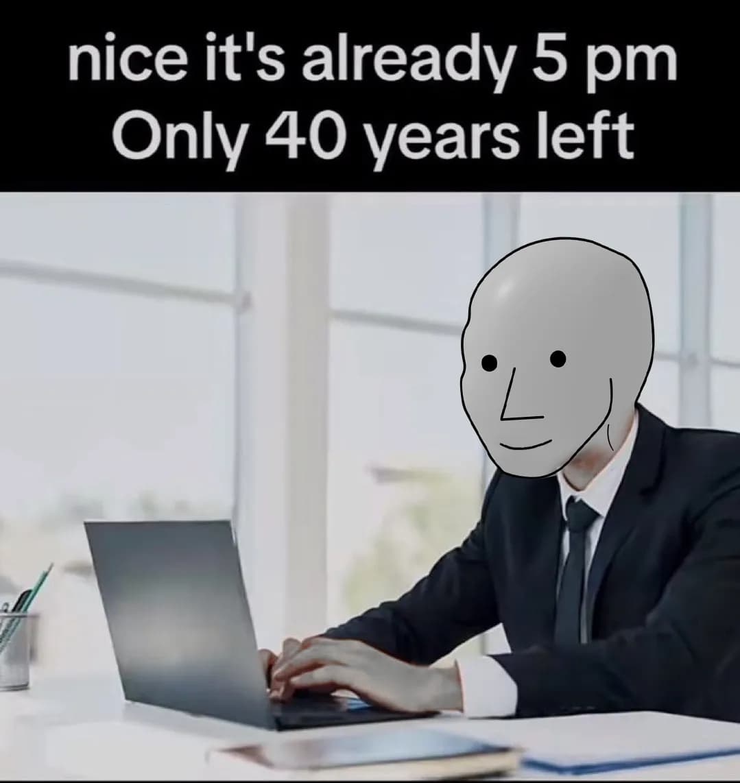 NPC 40 Years Meme