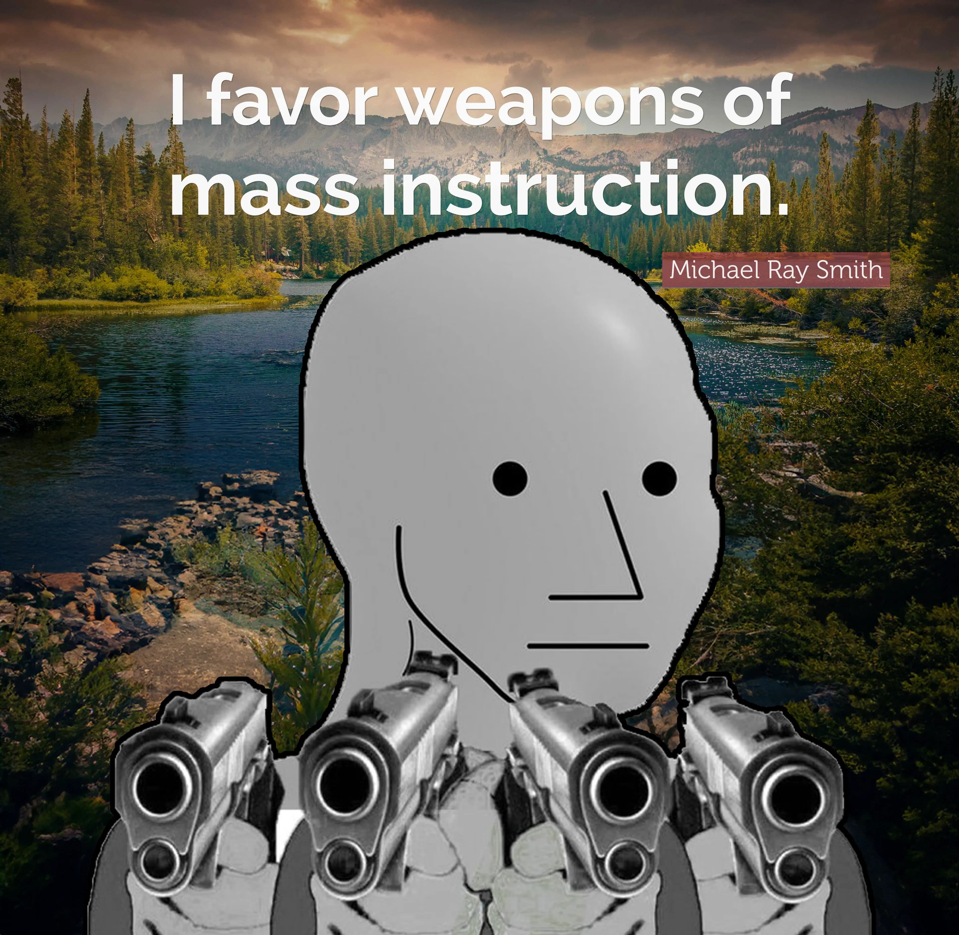 NPC Weapons Meme