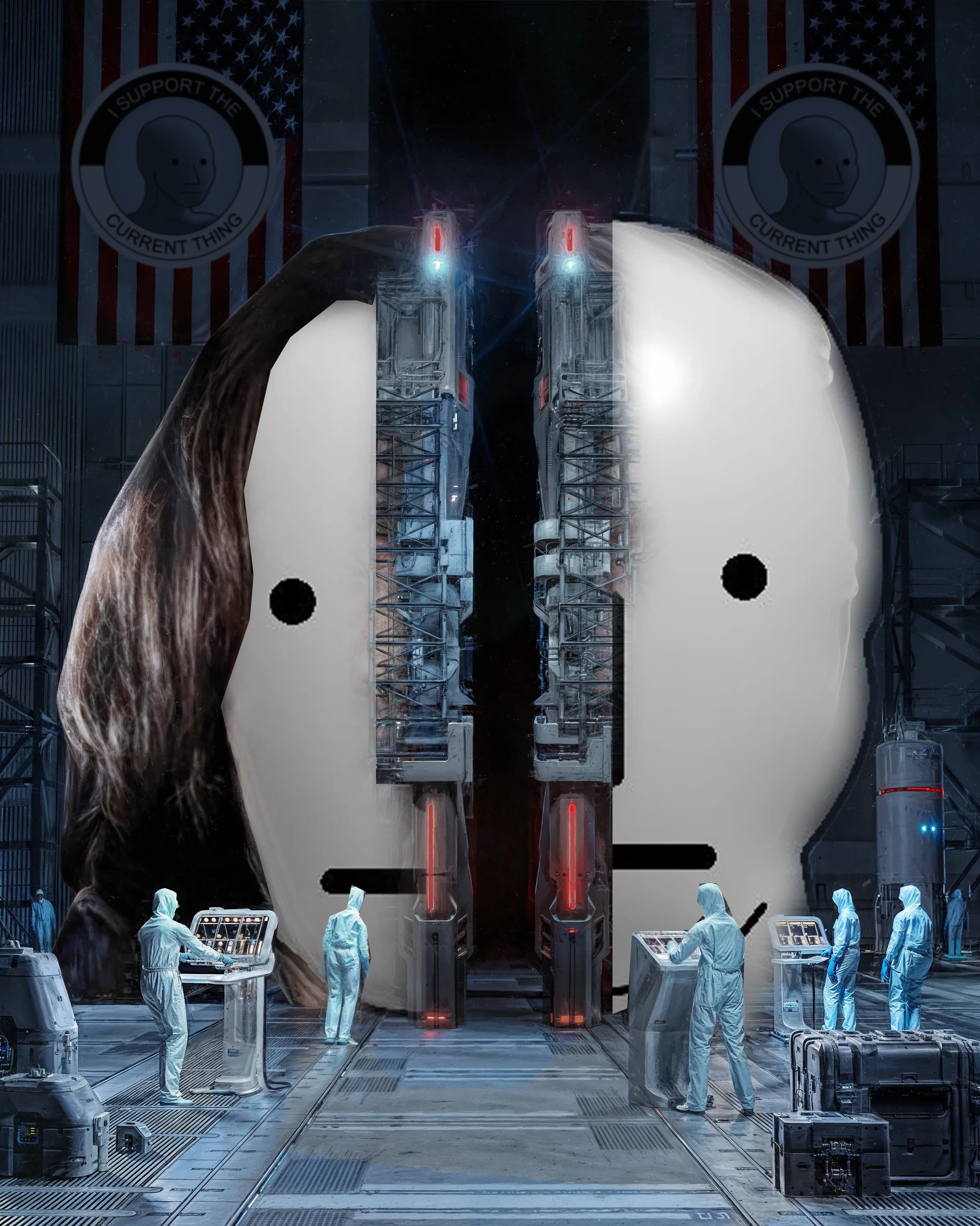 NPC Beeple Meme