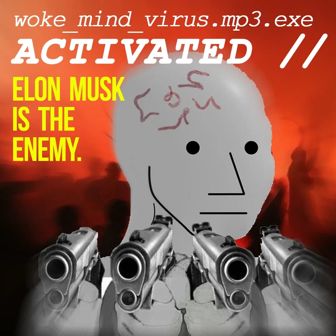 NPC Elon Virus Meme