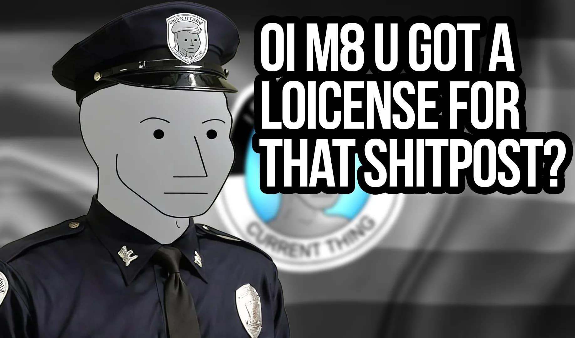 NPC License Meme