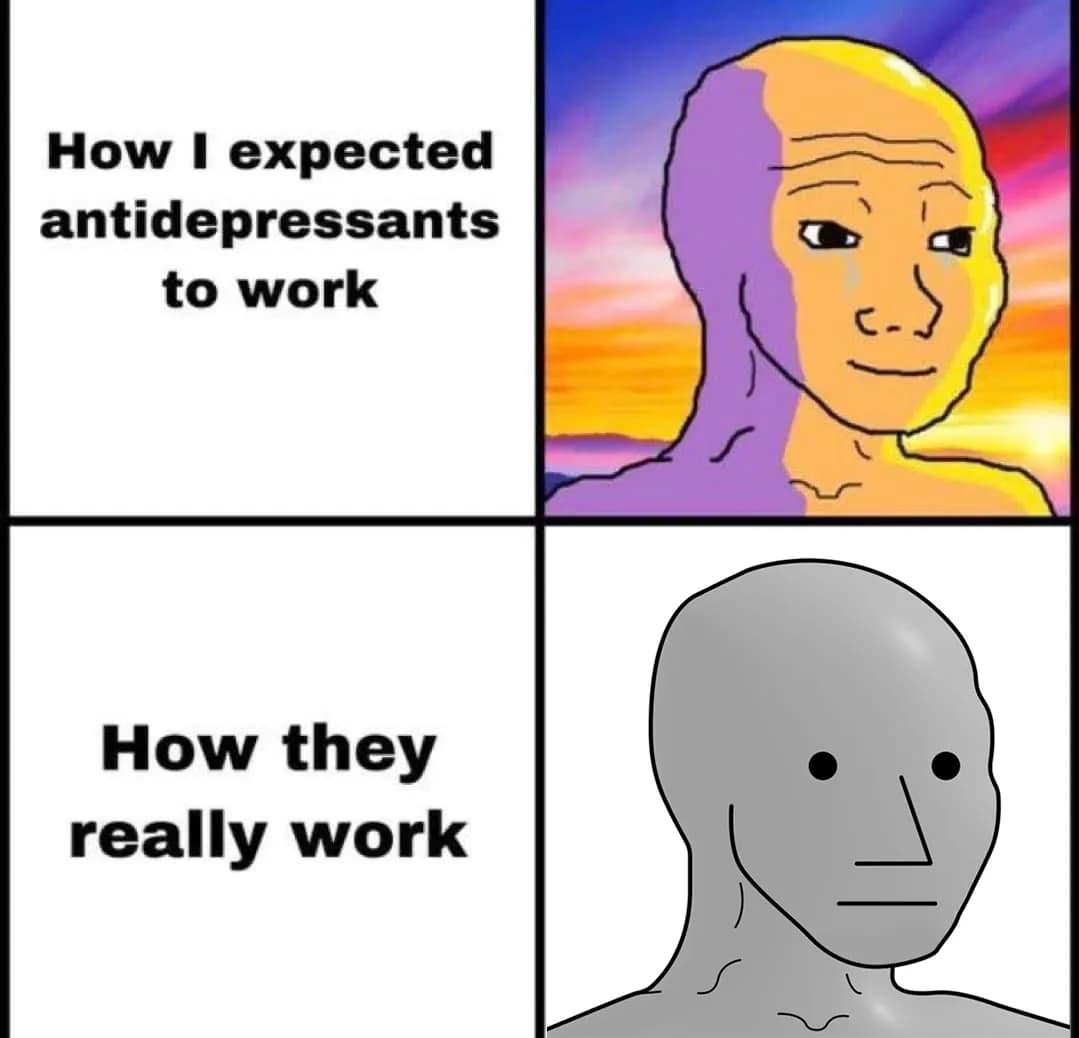 NPC Antidepressants Meme