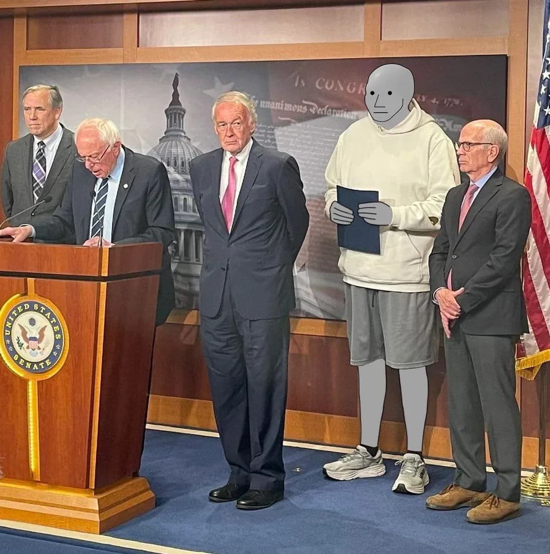 NPC Press Conference Meme