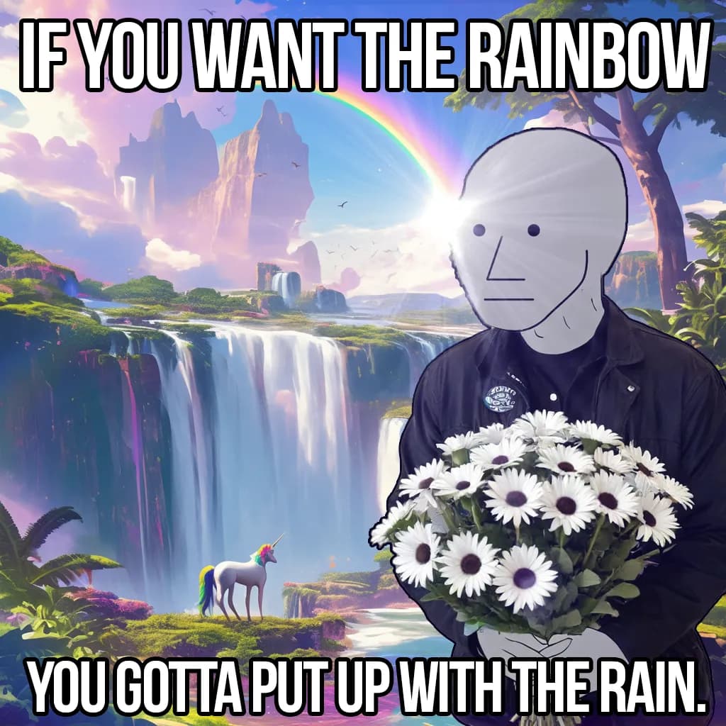 NPC Rainbow Meme