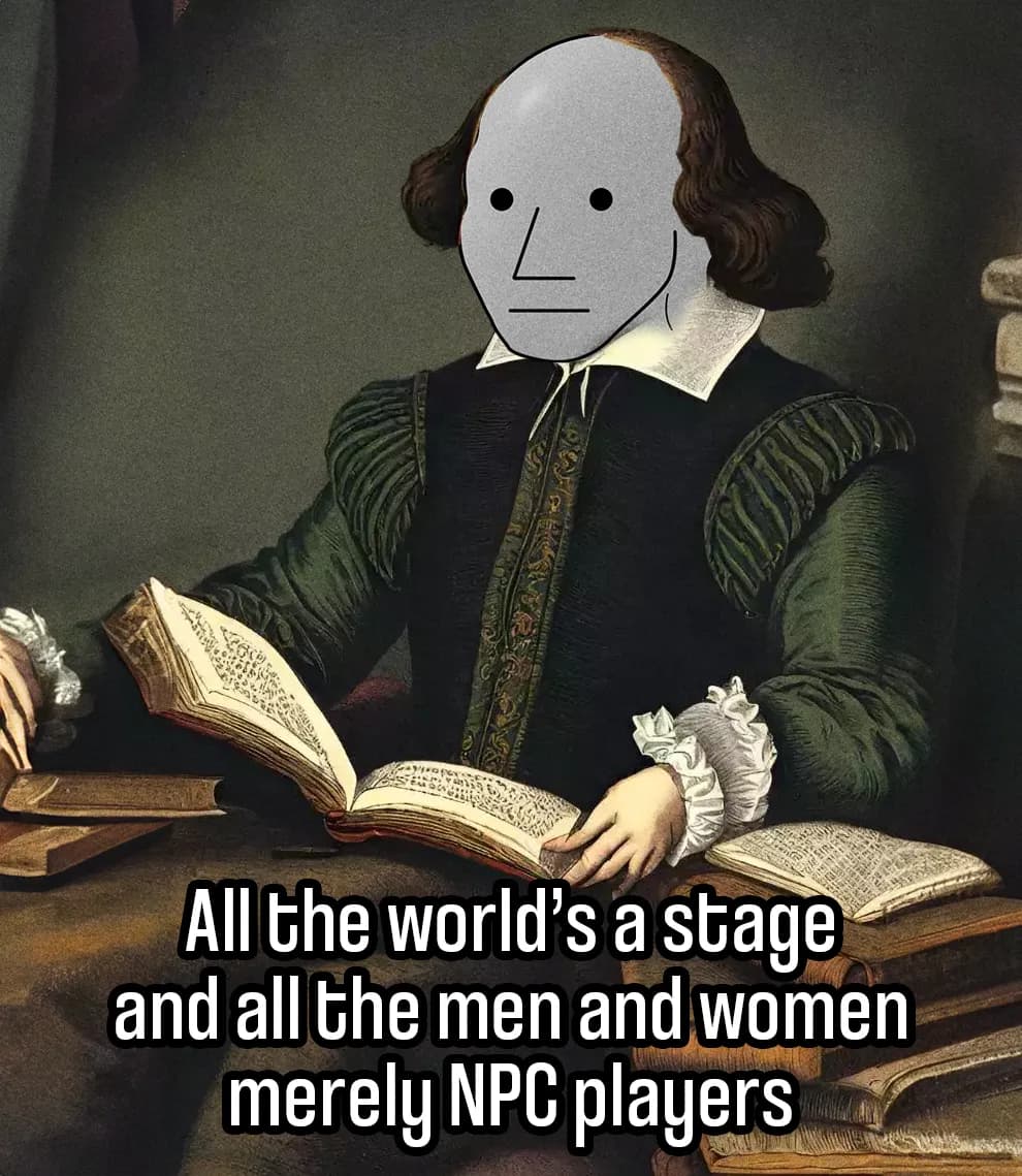 NPC Shakespeare Meme