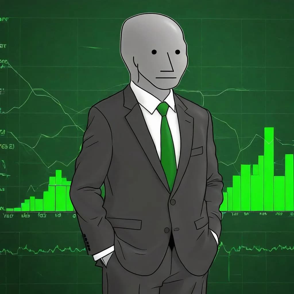 NPC Stonks Meme