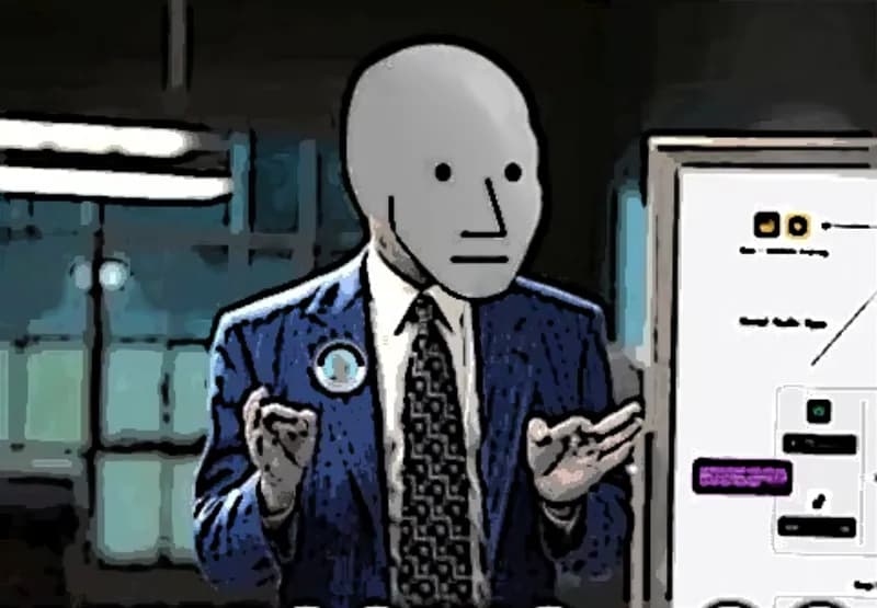 NPC Wolf Meme